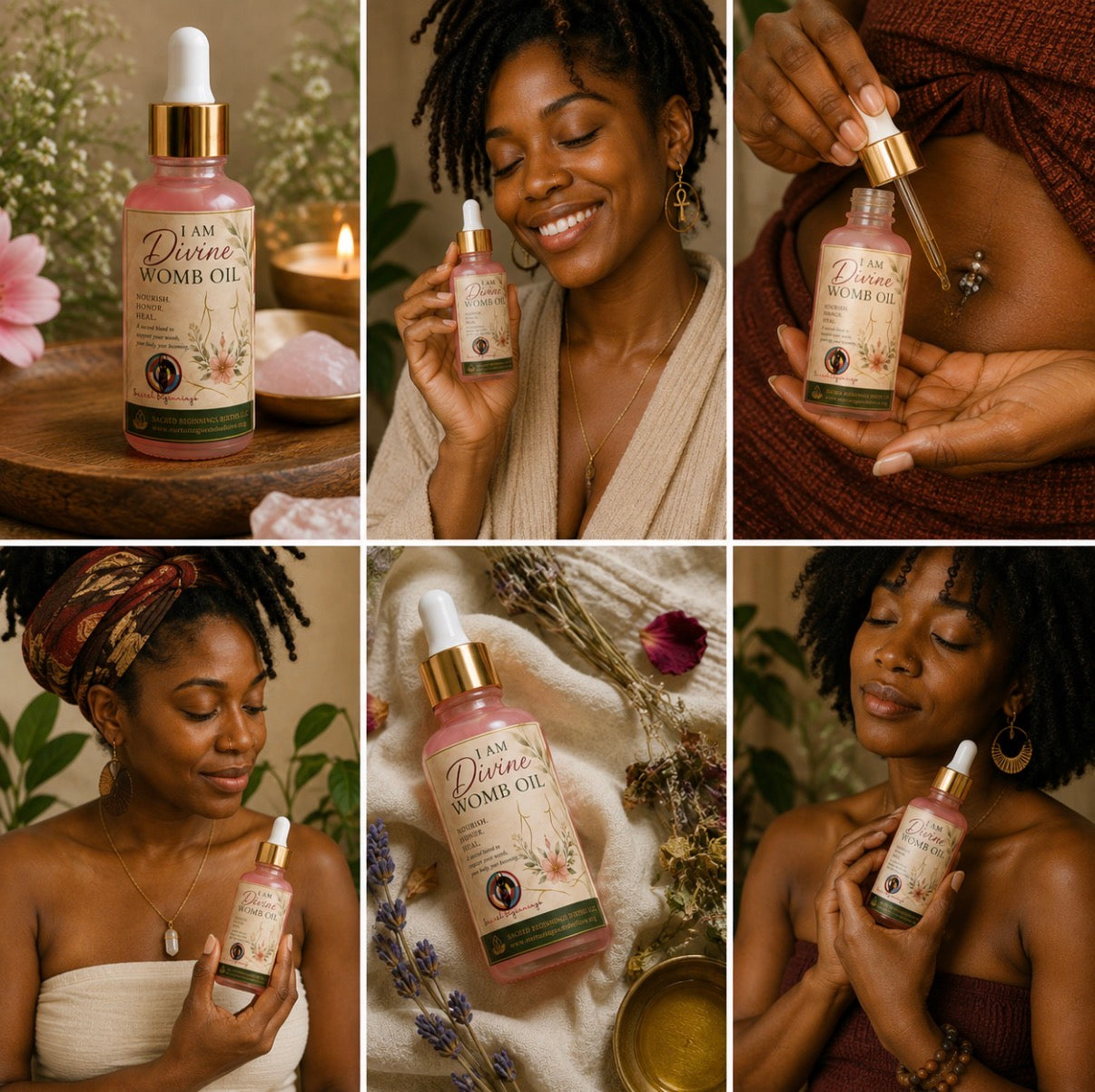 I AM DIVINE Womb Oil